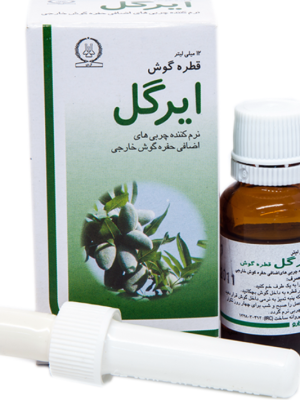 قطره گوش ایرگل گل دارو حجم 12 میلی لیتر
