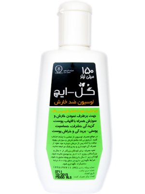 لوسیون ضد خارش گل ایچ گل دارو حجم 150 میلی لیتر