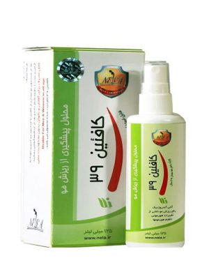 محلول پیشگیری از ریزش موی کافئین نلا حجم 125 میلی لیتر