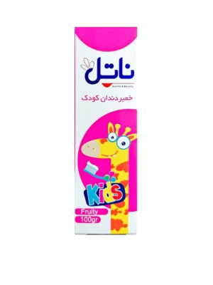 خمیر دندان کودک میوه ای طرح زرافه حجم 100 گرم