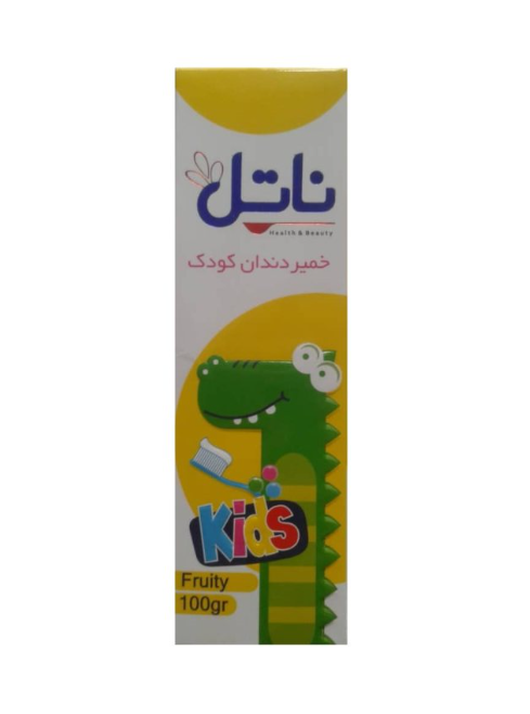 2022-07-22205.png خمیر دندان کودک میوه ای طرح تمساح 100 گرم - Image 1