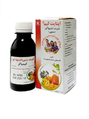 شربت اشتها آور اپتایت کیم کیمیاگر حجم 120 میلی لیتر