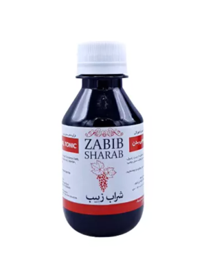 شربت شراب زبیب نیاک حجم 120 میلی لیتر