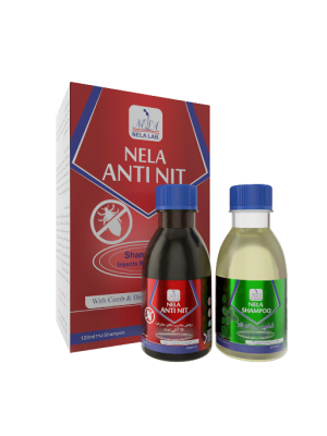 شامپو و روغن ضد شپش نلا حجم 120 میلی لیتر