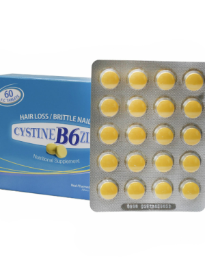 قرص سیستین ب6 زینک نیل فارمد 60 عددی
