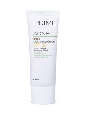 کرم مرطوب کننده رنگی فاقد چربی SPF30 پریم حجم 50 میلی لیتر