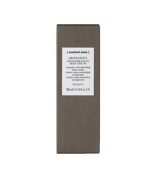کرم معطر و تقویت کننده پوست بدن مدیترانه ای کامفورت زون سری آروماسول حجم 200 میلی لیتر - Image 3