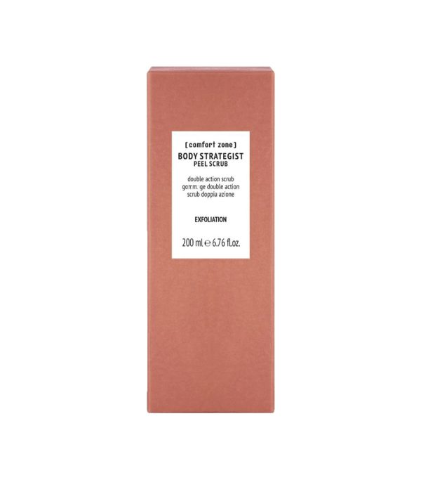 ژل اسکراب دو کاره کامفورت زون سری Body Strategist مدل Peel حجم 200 میلی لیتر - Image 3