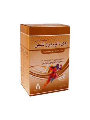 ساشه وی ام پروتئین ایران دارو با طعم قهوه 10 عددی