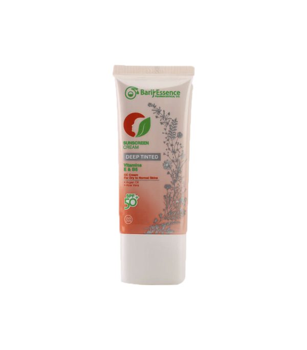 کرم ضد آفتاب باریج اسانس کرم پودری +SPF50 مخصوص پوست خشک رنگ تیره حجم 60 میلی لیتر - Image 2