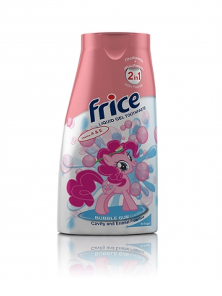 Bubble-Gum.jpg خمیر دندان ژل مایع کودک فریس با طعم آدامس بادکنکی 100 گرم - Image 1