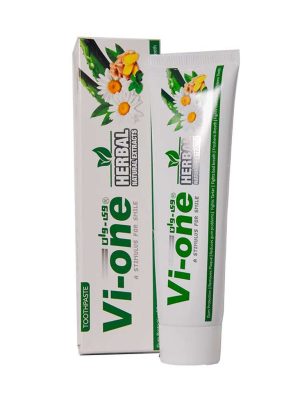 خمیردندان گیاهی بابونه و زنجبیل وی وان 80 گرم