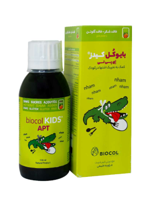 شربت بایوکل کیدز ای پی تی حجم 150 میلی لیتر