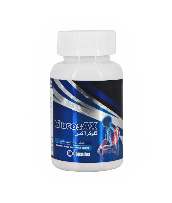 P_Glucosax.jpg.png کپسول گلوکزآکس گویا فارمد آریا 60 عددی - Image 1