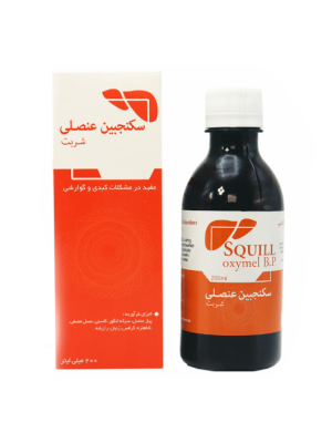 شربت سکنجبین عنصلی نیاک حجم 200 میلی لیتر