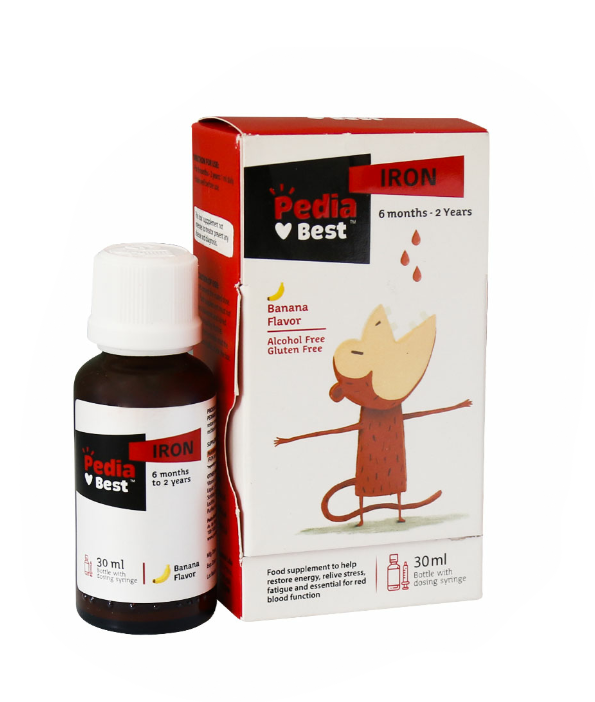P_iron.jpg.png قطره آهن پدیابست حجم 30 میلی لیتر - Image 1