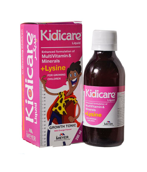 P_kidicare.jpg.png شربت کیدیکر میر حجم 200 میلی لیتر - Image 1