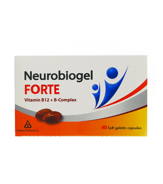 P_neurobiogel20forte.jpg.png سافت ژل نوروبیوژل فورت دانا 40 عددی - Image 1