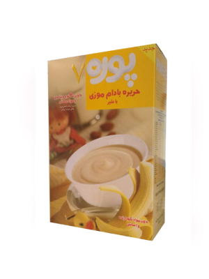 پودر حریره بادام موزی با شیر پوره 7 250 گرم