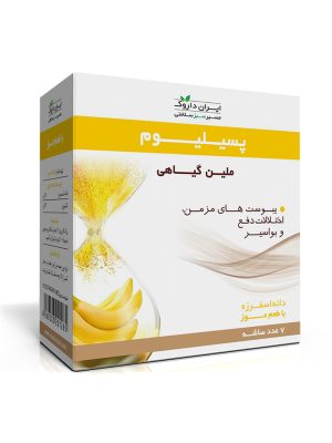 ساشه پسیلیوم ایران داروک طعم موز 7 عددی