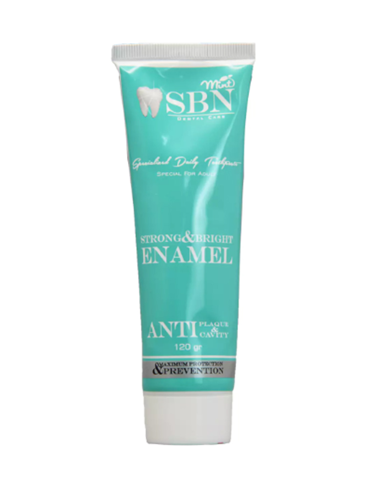 SBN-Anti-Plaque-Toothpaste.jpg خمیر دندان ضد پلاک اس بی ان 120 گرم - Image 1