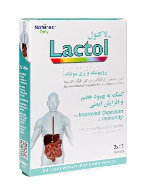 قرص لاکتول نیچرز اونلی 30 عددی