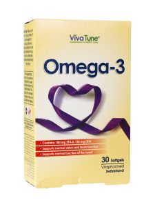کپسول نرم ژلاتینی امگا 3 ویواتیون 30 عددی