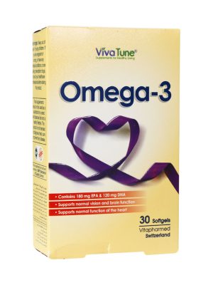 کپسول نرم ژلاتینی امگا 3 ویواتیون 30 عددی