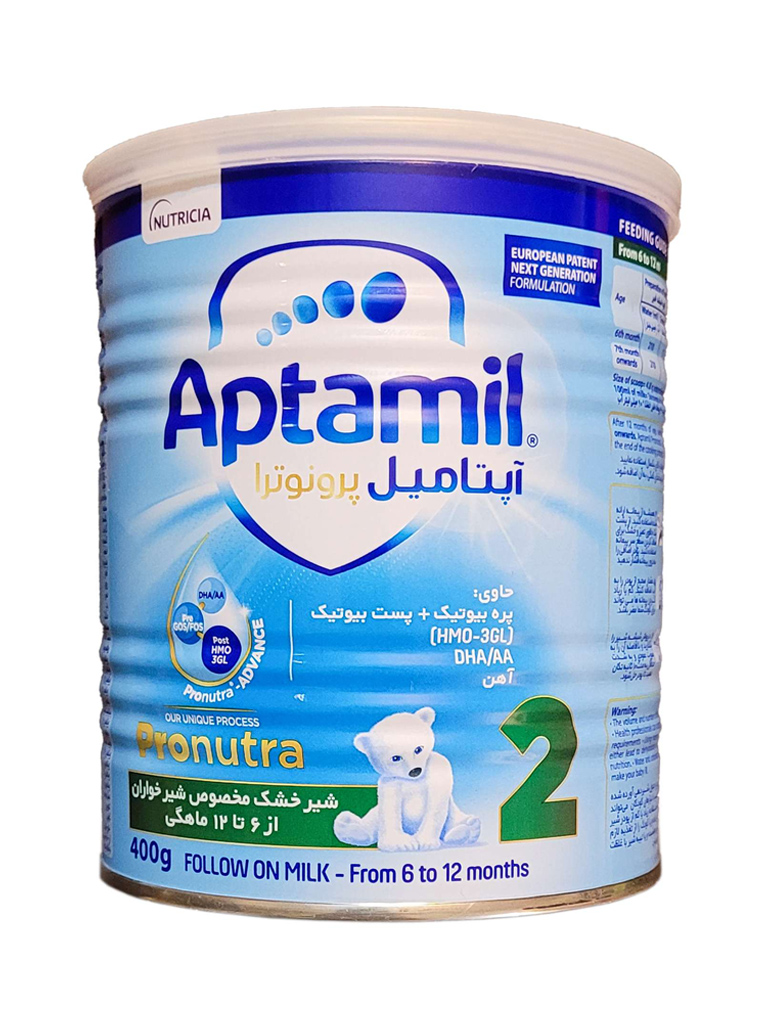 Untitled-2-1184.jpg شیر خشک آپتامیل پرونوترا 2 نوتریشیا مناسب 6 ماهگی تا 1 سالگی 400 گرم - Image 1
