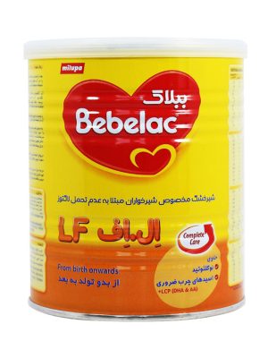 شیر خشک ببلاک ال اف میلوپا مناسب از بدو تولد به بعد 400 گرم