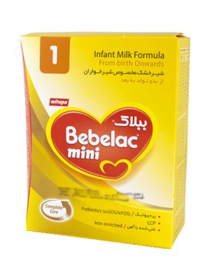 شیر خشک ببلاک 1 مینی میلوپا از بدو تولد تا 6 ماهگی 200 گرم