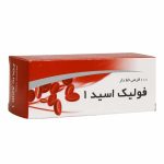 قرص فولیک اسید 1 شهردارو 100 عددی