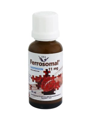 قطره آهن فروزومال 11 میلی گرم سیمرغ دارو عطار حجم 30 میلی لیتر