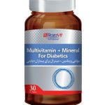 مولتی ویتامین پلاس مینرال دیابتی رزاویت 30 عددی