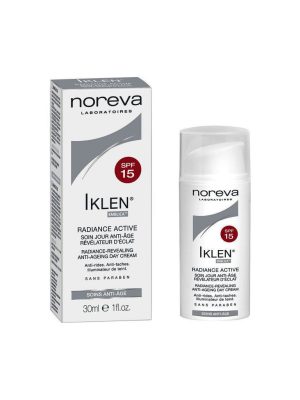 کرم رادیانس اکتیو ایکلن SPF15 نوروا با حجم 30 میلی لیتر