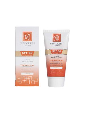 کرم ضد آفتاب رنگی پوست نرمال تا خشک SPF60 مای با حجم 50 میلی لیتر