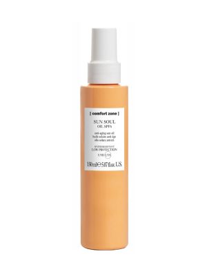 روغن ضد آفتاب و ضد پیری SPF6 کامفورت زون سری Sun Soul مناسب پوست های تیره و برنزه حجم 150 میلی لیتر