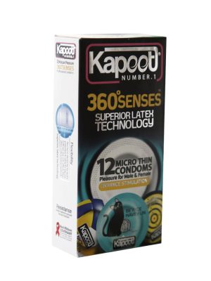 کاندوم تحریک کننده 360 درجه کاپوت 12 عددی