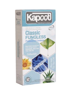 کاندوم کلاسیک مدل Fungless کاپوت 12 عددی