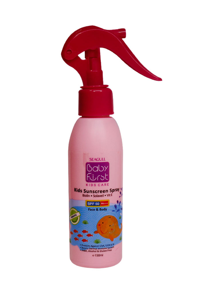 Untitled-2-455.jpg اسپری ضد آفتاب کودکان سی گل سری بیبی فرست با spf50 رنگ صورتی حجم 150 میلی لیتر - Image 1