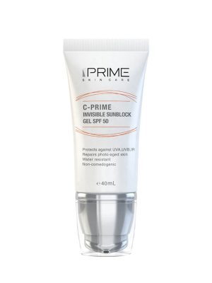 ژل ضد آفتاب پریم SPF 50 سری C-Prime حجم 40 میلی لیتر