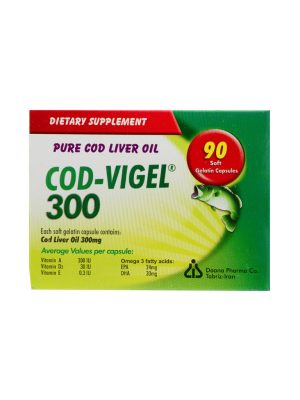 سافت ژل کاد ویژل 300 میلی گرم دانا 90 عددی