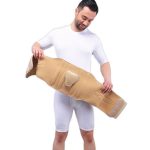 کمربند طبی سخت نئوپرنی پد دار با آتل پلی آمید آدور سایز XL