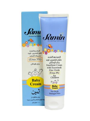 کرم نرم کننده اوسرین و اوره 3% کودکان ثمین با حجم 100 میلی لیتر