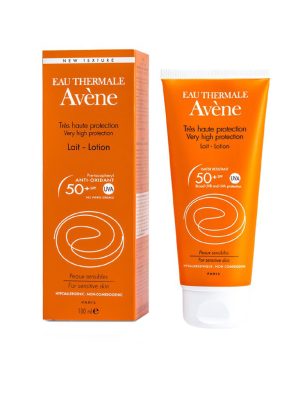 لوسیون ضد آفتاب +SPF50 اون مناسب انواع پوست حجم 100 میلی لیتر