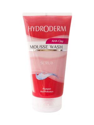 موس واش رسی اسکراب و ساینده پوست صورت هیدرودرم با حجم 150 میلی لیتر