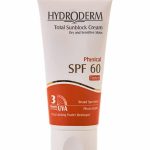 کرم ضد آفتاب SPF60 رنگی هیدرودرم بژ روشن پوست های خشک و حساس با حجم 50 میلی لیتر