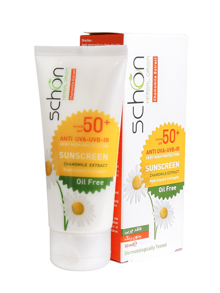Untitled-2-813.jpg کرم ضد آفتاب فاقد چربی شون +SPF50 بی رنگ مناسب پوست های مختلط و چرب با حجم 50 میلی لیتر - Image 1