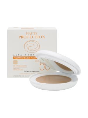 کرم پودر فشرده ضد آفتاب مینرال SPF50 اون مناسب انواع پوست 10 گرمی