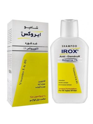 شامپو ضد شوره اکتوپیروکس 1 درصد ایروکس 200 گرم